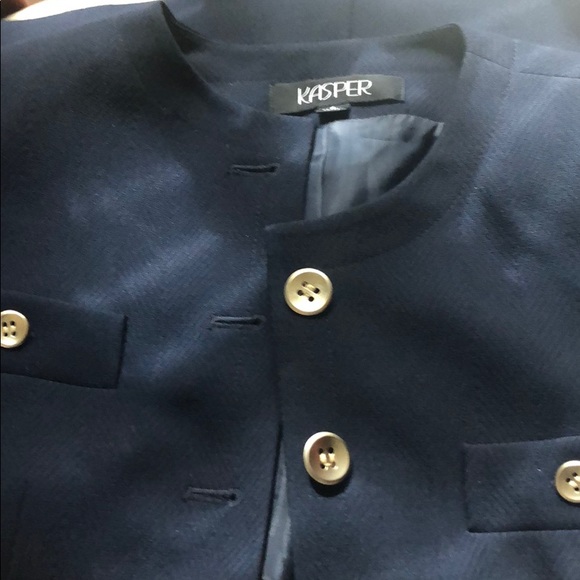 Kasper blue Jacket - Picture 7 of 7